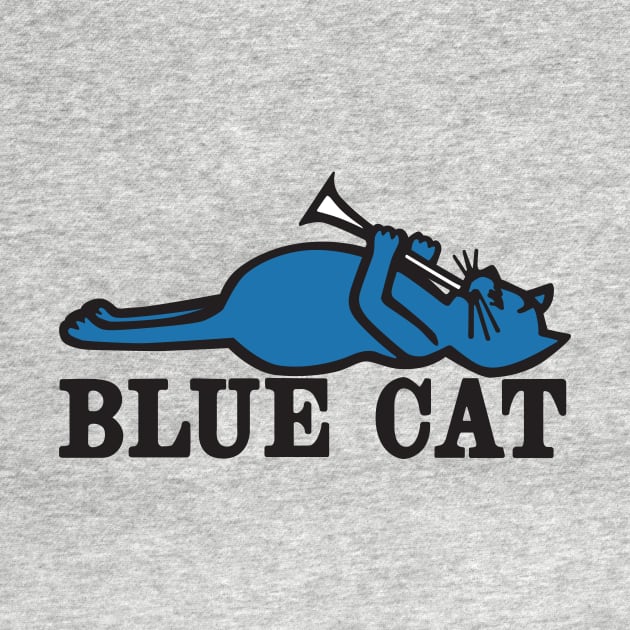 Blue Cat Records by MindsparkCreative